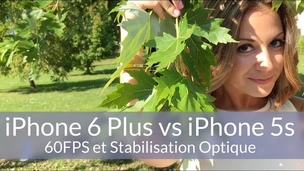 iPhone 6 Plus : stabilisation optique @ 60FPS vs iPhone 5s @ 30FPS