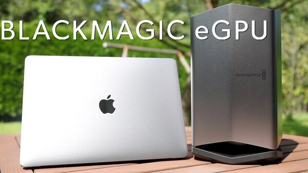 Test de l'eGPU Blackmagic pour MacBook Pro 2018 : le plus silencieux du monde ?