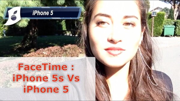 iPhone 5S vs iPhone 5 : caméra FaceTime