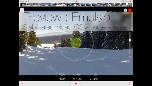 Preview Emulsio iOS