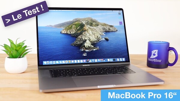 Test du MacBook Pro 16"