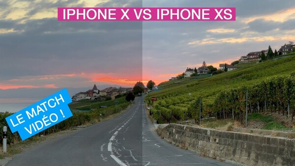 iPhone XS vs iPhone X : les améliorations en vidéo ! (basse lumière, stéréo etc.)