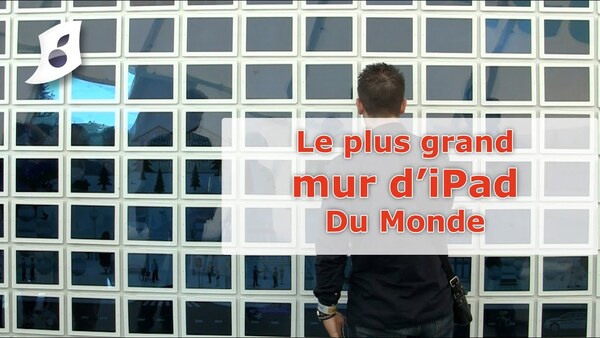 Le plus grand mur d'iPad du monde ! // Reportage à Lausanne au Comptoir Suisse