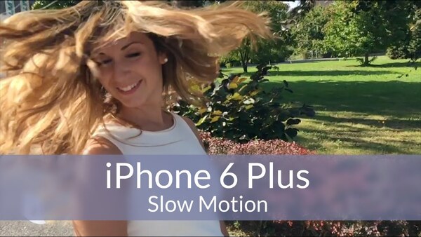 iPhone 6 Plus : Slow Motion (poney inside)