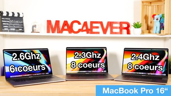 Quel MacBook Pro 16" acheter ? On les compare !