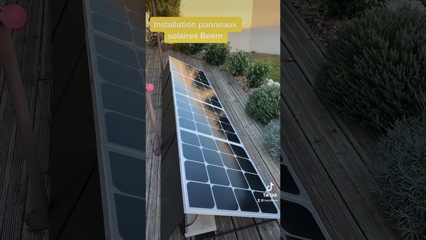 On installe notre kit de panneaux solaires Beem Energy !