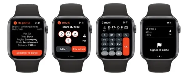 Hello Birdie : le caddie virtuel français s'améliore sur Apple Watch