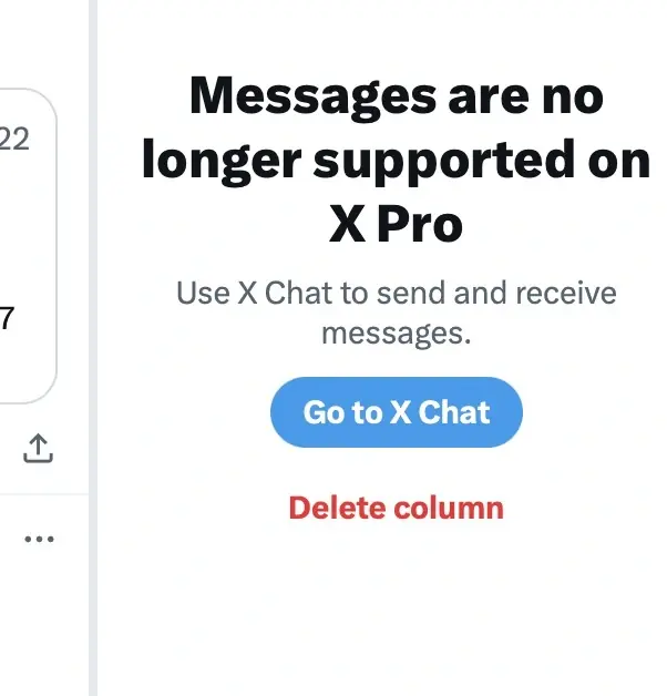 XChat d&eacute;barque sur iOS, X fait de sa messagerie une application s&eacute;par&eacute;e