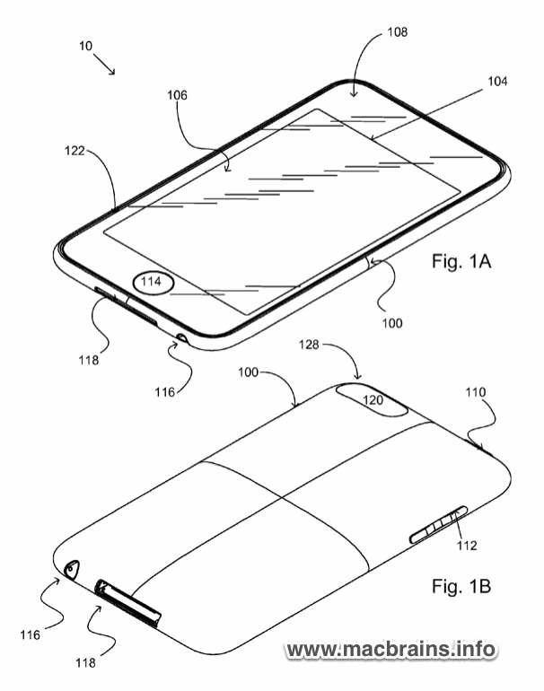 iPhone 6 : le brevet qui laisse rêver de courbes et d'unibody