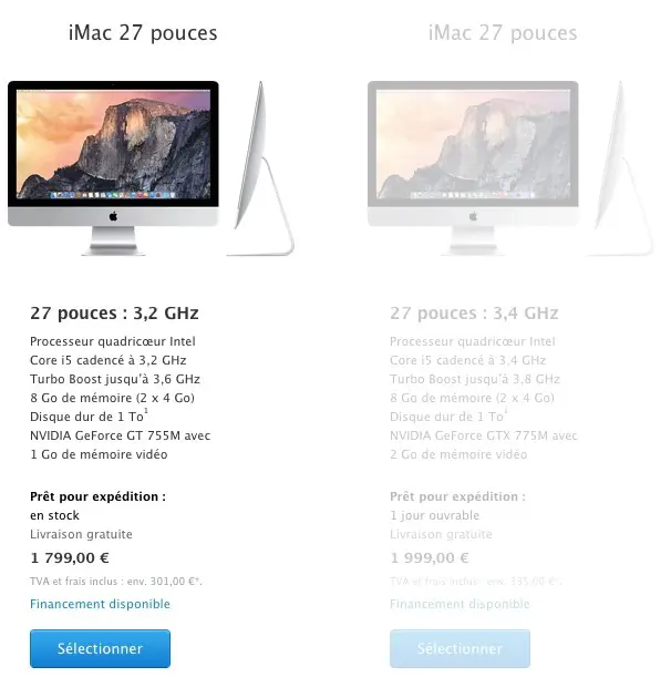 iMac : le Retina, la belle excuse pour augmenter les prix et castrer des performances