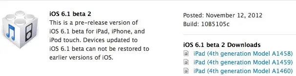 iOS 6.1 : les premières applications compatibles débarquent