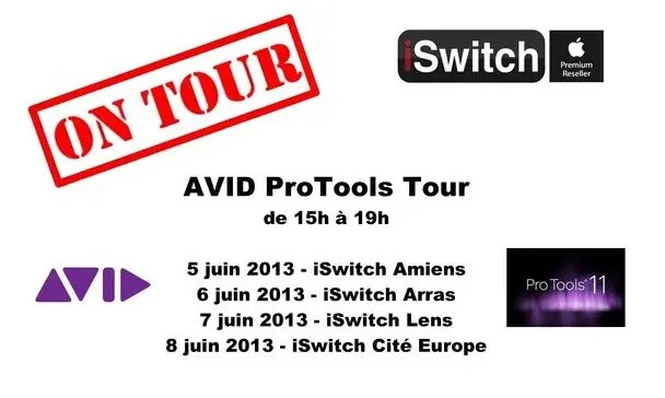 Philippe Brodu donne des ch'cours de Pro Tools à l'APR iSwitch