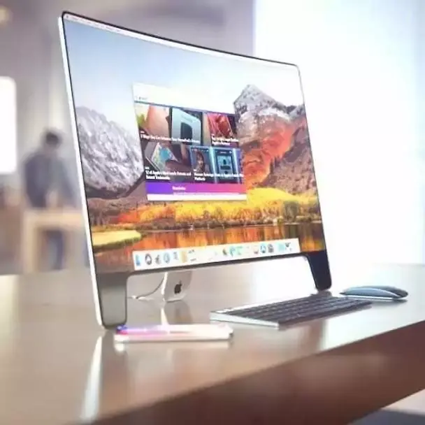 Concept : des iMac avec des bords comme des iPhone