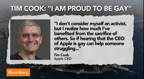 Quand Tim Cook accepte de faire son coming out pour aider l'humanité à avancer