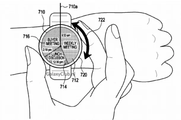 Pas d'appel pour la montre ronde de Samsung, mais une couronne et une lunette ?