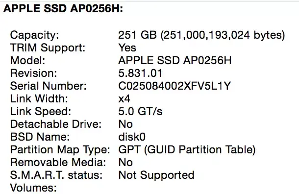 Apple a-t-elle développé ses propres SSD pour le nouveau MacBook ?