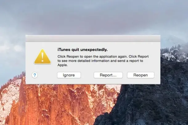 Astuce : afficher le "crash reporter" sous forme de notification sur OS X