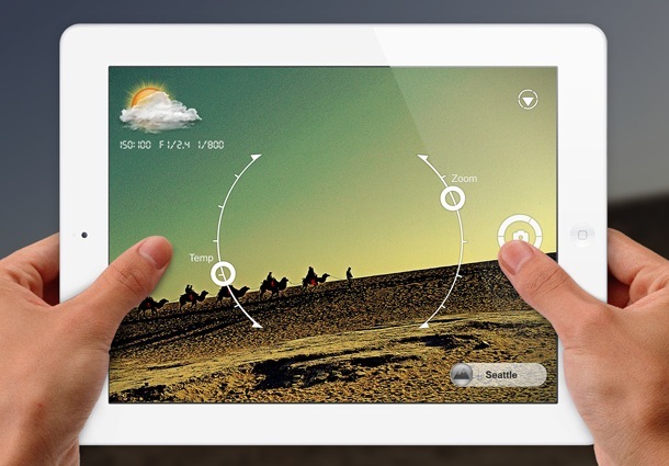 Blux Touch , l'appareil photo intelligent, débarque sur iPad le 16 novembre