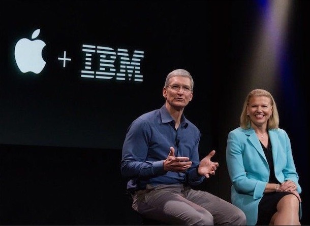 IBM est ravi de sa flotte de périphériques Mac et iOS