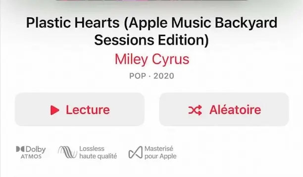 Apple Music se prépare au Lossless et au Dolby Atmos