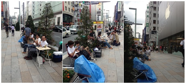 Au Japon, on fait déjà la queue pour l'iPhone 5S