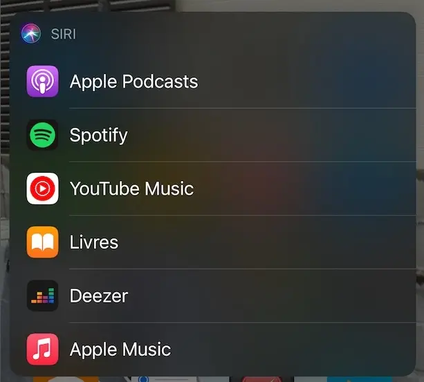 iOS 14.5 : comment choisir le service de streaming audio par défaut via Siri