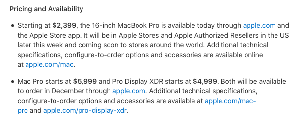 Le Mac Pro arrivera bien en décembre avec le Pro Display XDR