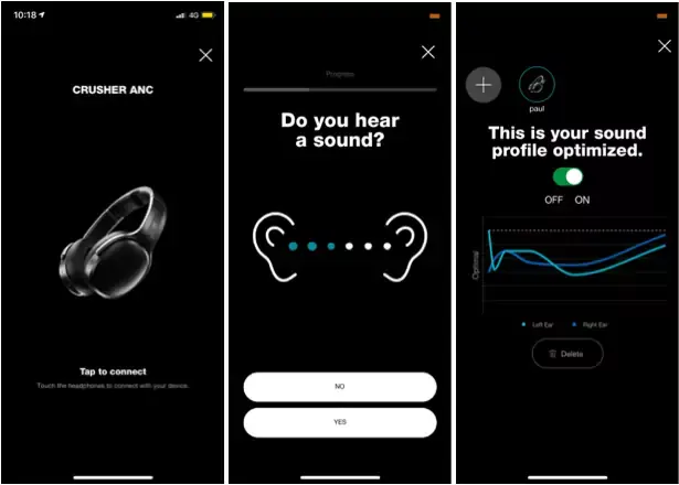 Skullcandy : une application pour personnaliser le son des casques Crusher ANC