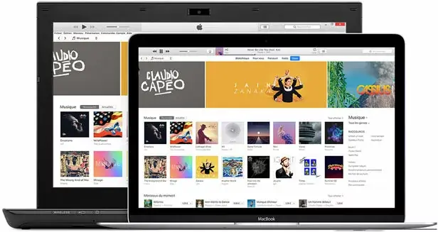 Mise à jour iTunes 12.5.5