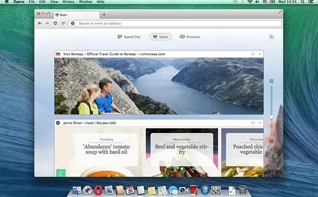 Opera Mac passe en version 15, avec le moteur Chromium