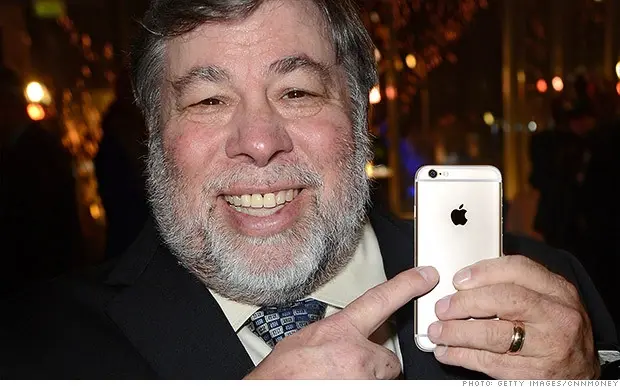 Pour Steve Wozniak, les grands iPhone ont trois ans de retard