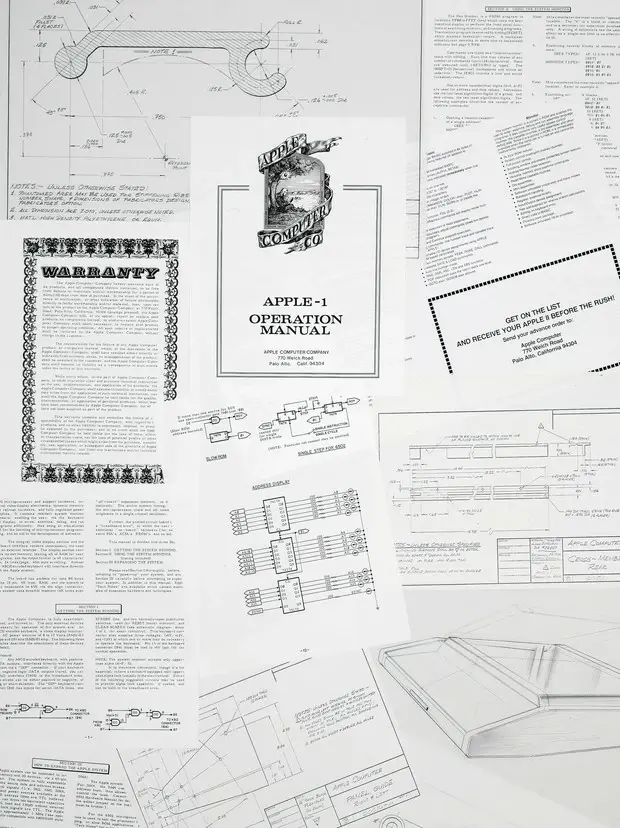 Le cofondateur d'Apple met aux enchères des documents rares sur l'Apple I et l'Apple ][