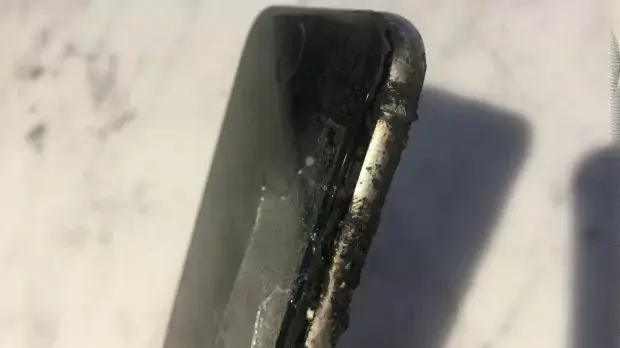 Un cycliste brûlé au 3ème degré par son iPhone 6 après une chute