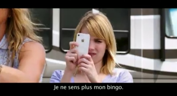 L'image du jour : un iPhone 5C dans le film "Les Miller" ?