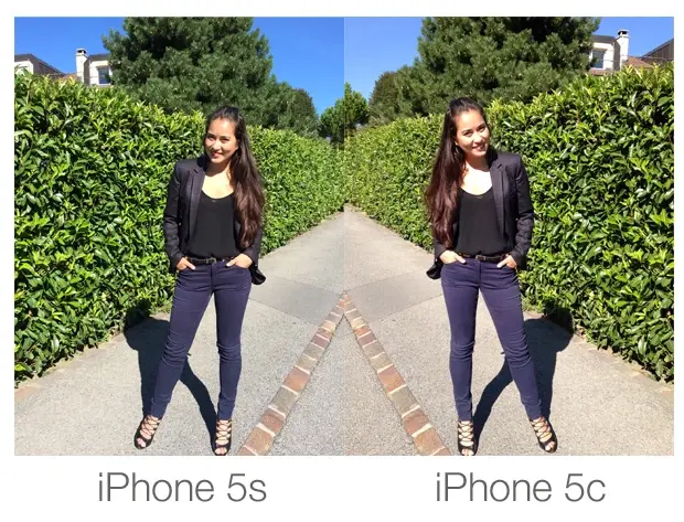 iPhone 5s Vs iPhone 5c : comparatif du capteur photo (avec une guest)