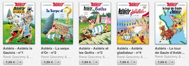 Astérix va-t-il faire couler la potion magique sur l'iBook Store ?