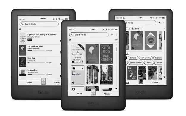 Amazon revoit l'interface de la gamme Kindle pour simplifier la navigation