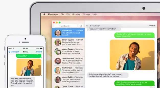 iOS 8.1 et Yosemite GM se partagent à nouveau les SMS