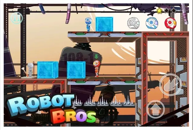 Robot Bros, un joli jeu de plate-formes gratuit pour Mac