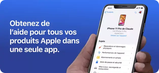 L'app Assistance Apple se dote enfin d’un mode sombre