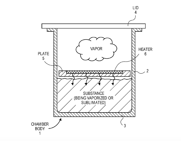 Illustration : Insolite : Apple dépose un brevet de vaporisateur (ou pas)