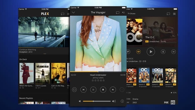 Plex : l'App iOS soigne son ergonomie (barre latérale, utilisateurs, menu Plus)