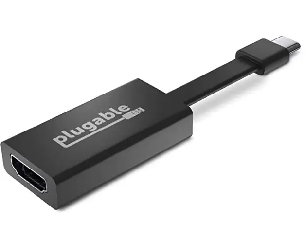 Plugable : des adaptateurs USB-C vers HDMI/DisplayPort/VGA et Ethernet dès 16€