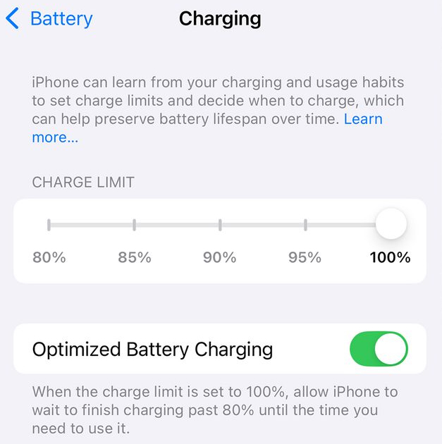 iOS 18 améliore la charge et l'autonomie de votre iPhone