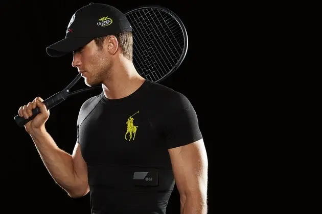 Les ramasseurs de balles de l'US Open ont des t-shirts Ralph Lauren connectés