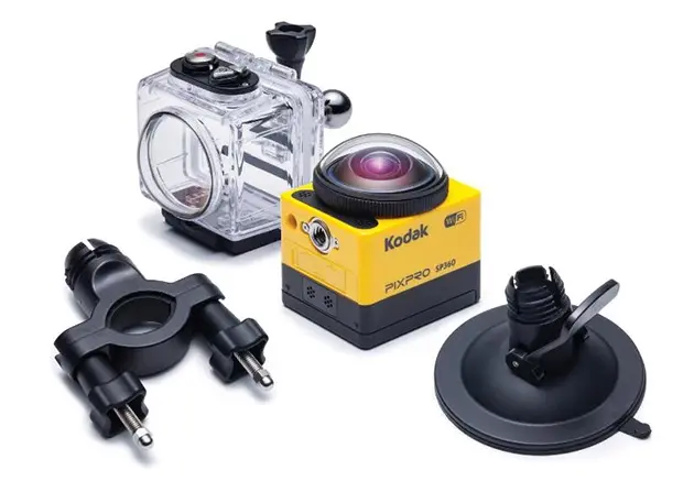 Kodak lance une caméra sportive qui filme à 360°