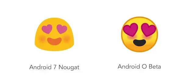 Android O veut en finir avec les emojis moches