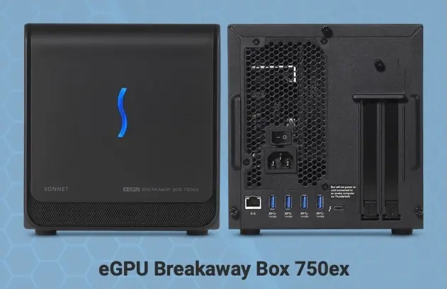 Deux nouveaux eGPU en Thunderbolt 3 avec une alimentation 750W chez Sonnet