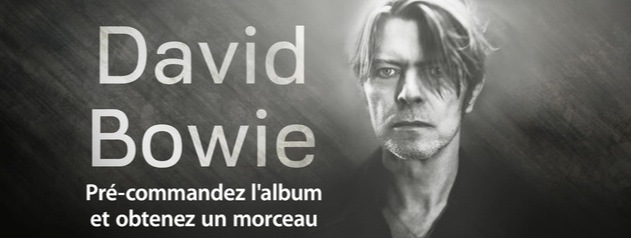 Le Bowie nouveau en pré-commande chez Apple