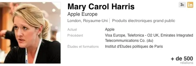 Apple débauche la directrice des services mobiles de Visa pour Apple Pay en Europe